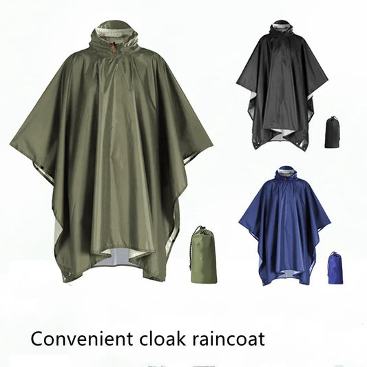 All-Weather Protection Camping & Hiking Waterproof Poncho
