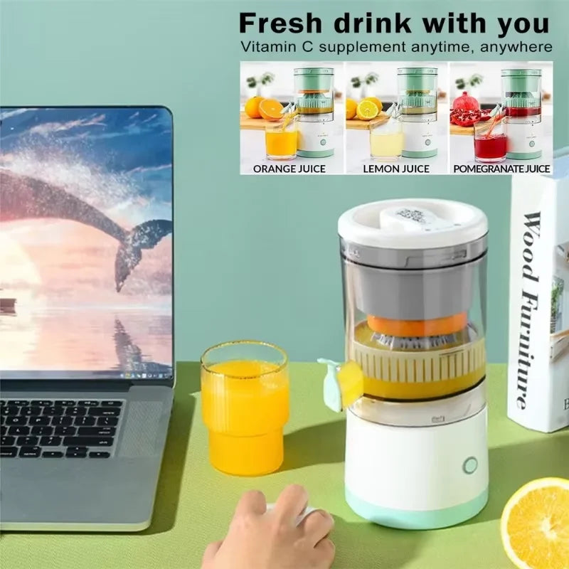 ⚡️ The 20-Second Portable Citrus Juicer: Effortless USB Power for Fresh, Quiet Juice.