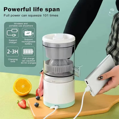 ⚡️ The 20-Second Portable Citrus Juicer: Effortless USB Power for Fresh, Quiet Juice.