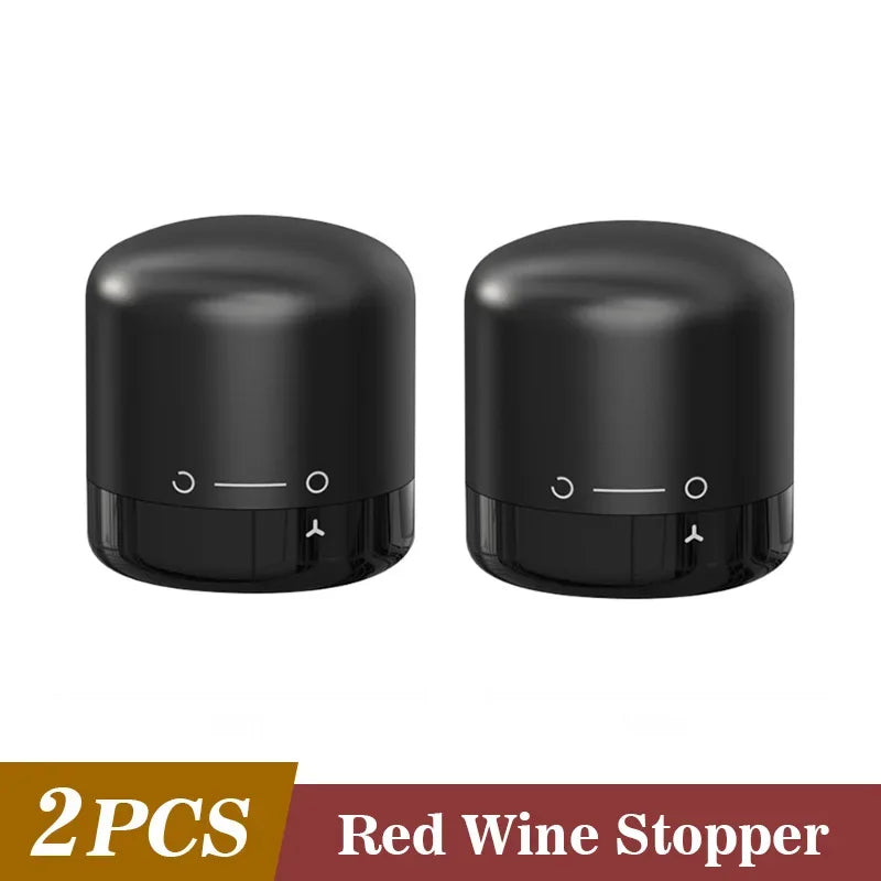 Airtight Wine & Champagne Preservation Stopper – Vacuum Seal Accessory