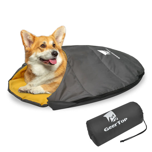 Cosy Adventures Foldable Hooded Pet Sleeping Bag Outdoor & Home