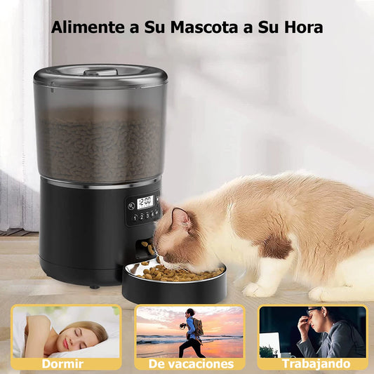 No more waste or missed meals with the 4L Smart Pet Food Feeder