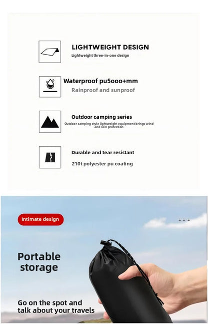 All-Weather Protection Camping & Hiking Waterproof Poncho