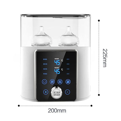 The 8-in-1 Baby Prep Station: Ultimate Fast Bottle Warmer & Steriliser