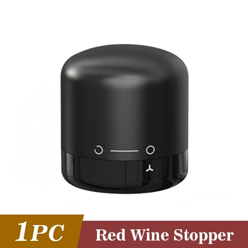 Airtight Wine & Champagne Preservation Stopper – Vacuum Seal Accessory