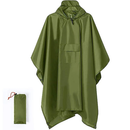 All-Weather Protection Camping & Hiking Waterproof Poncho